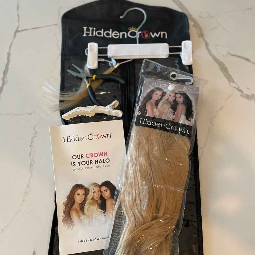 Hidden Crown Halo Hair Extension 12"